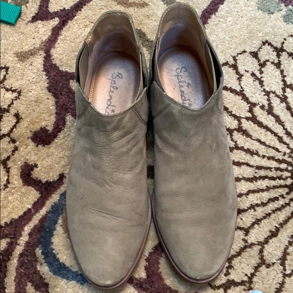 Splendid suede booties